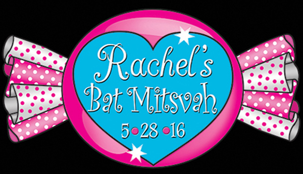 Rachel's Bat Mitsvah T-shirt Art